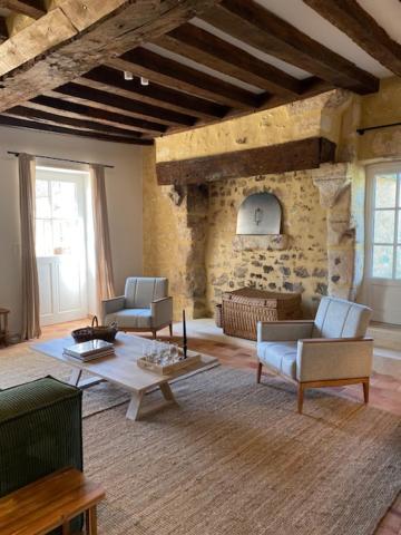 Chambres D'Hotes Du Bistrot Des Ecuries Cour-Maugis-sur-Huisne ภายนอก รูปภาพ